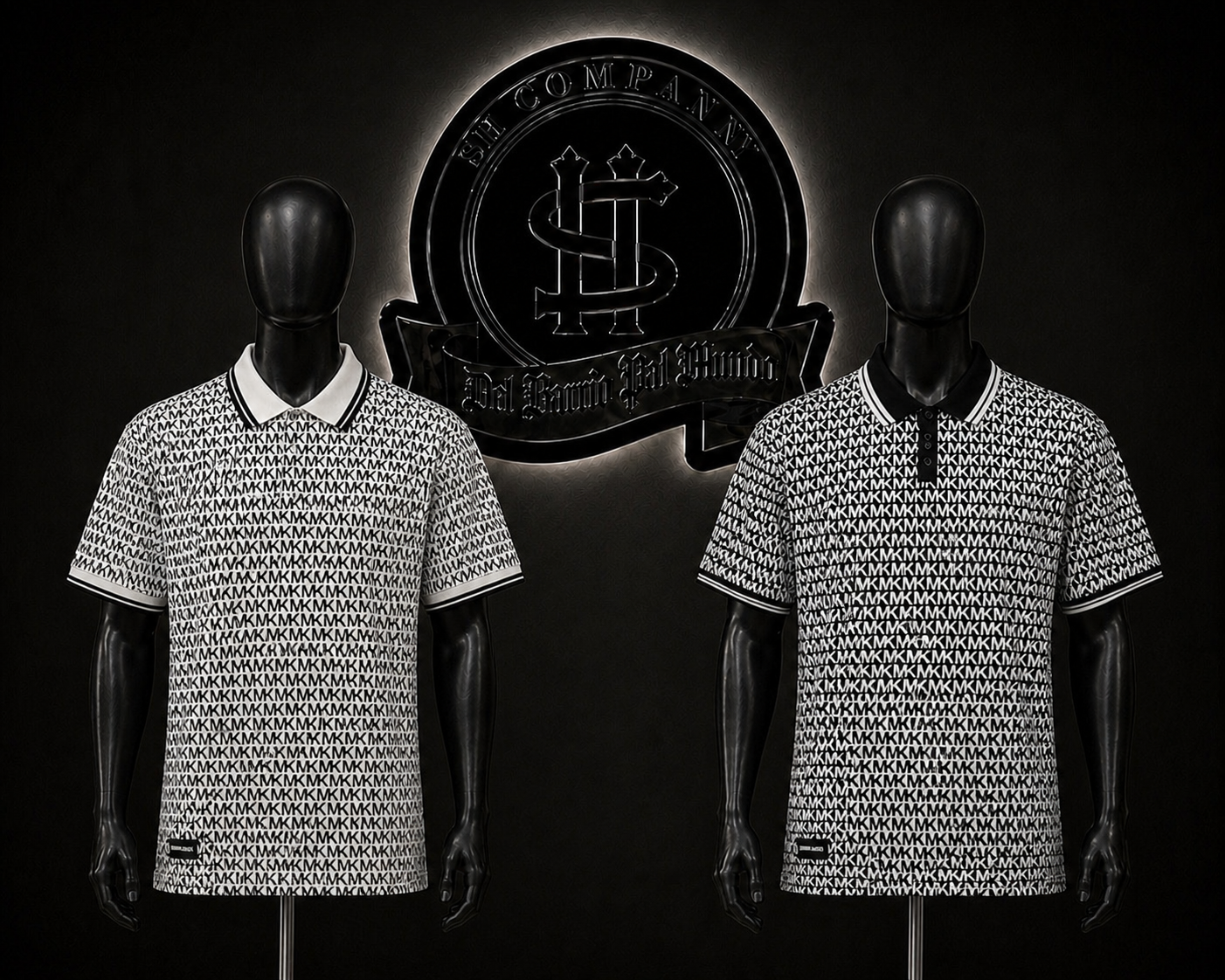 CAMIBUSO POLO CLM COLOR/BICOLOR/NEGRO/BLANCO