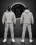 CONJUNTO NK NOCT/COLOR GRIS/DETALLES/LOGO FRONTAL Y ESPALDA
