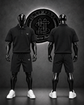 CONJUNTO PRDA COLOR NEGRO/RELIEVE NEGRO