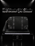 CARRIEL LV COLOR NEGRO/DETALLE/PARCHE LV ESTAMPADO LV
