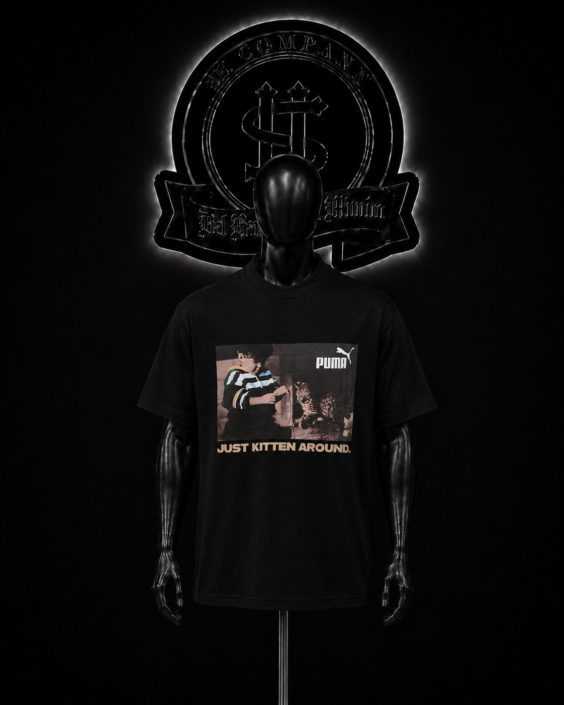 CAMISETA PM COLOR/NEGRO DETALLES/ESTAMPADO/FOTOGRAFICO/ADELANTE