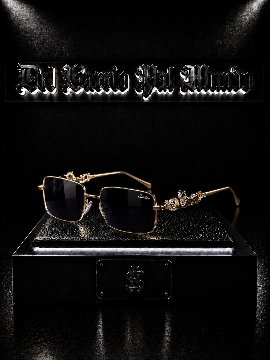 GAFAS CRTR/RECTANGULAR/SLIM/BLACK EDITION