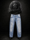 JEANS DQS2 COLOR/AZUL/CLARO DETALLES/ROTOS