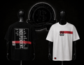 CAMISETA HB COLOR/NEGRO/BLANCO DETALLE/ESTAMPADO/LOGO/ADELANTE