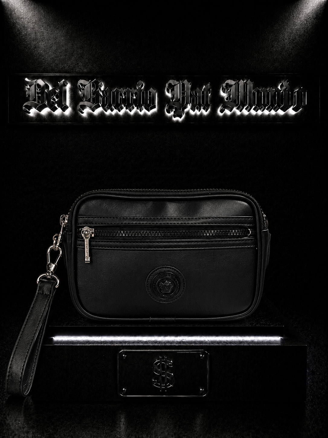 CARRIELES VRS COLOR/NEGRO DETALLE/LOGO/METALICO