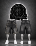 JEANS MOCHO VLLY COLOR NEGRO/DETALLE/PERLAS INCRUSTADAS EN TODA LA ZONA POSTERIOR