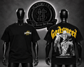 CAMISETA GDSPD COLOR NEGRO/DETALLE/PERLAS/LOGO CON PERLAS FRONTAL/ESTAMPADO GRAFICO ESPALDA