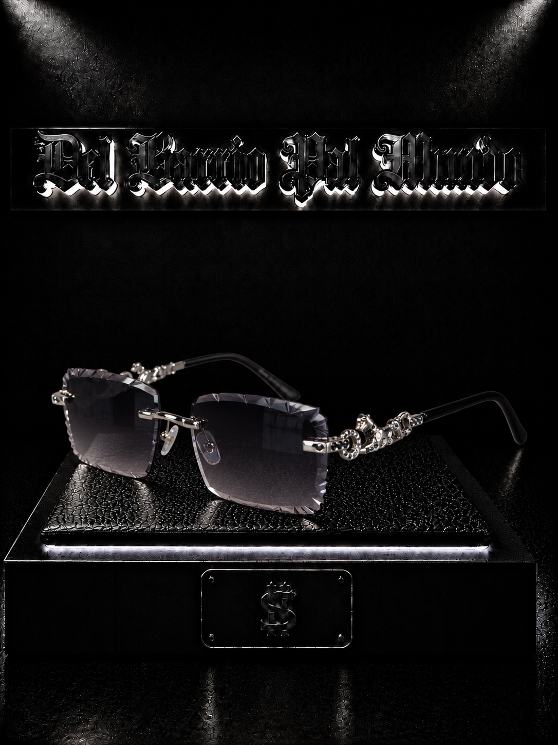 GAFAS CRTR/RECTANGULAR/FRAME PERRO "DALMATA" PLATEADO/SILVER EDITION