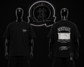 CAMISETA Y/OUT COLOR/NEGRO DETALLES/ESTAMPADO/GRAFICO/ESPALDA/LOGO/PEQUEÑO/ADELANTE