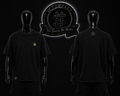 CAMISETA HG COLOR/NEGRO DETALLES/LOGO/ESPALDA/LOGO/PEQUEÑO/ADELANTE