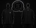 CAMISETA HG COLOR/NEGRO DETALLES/LOGO/ESPALDA/LOGO/GRAFICO/ADELANTE/PEQUEÑO