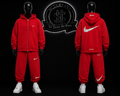 CONJUNTO NK X SUPRM COLOR/ROJO/BLANCO