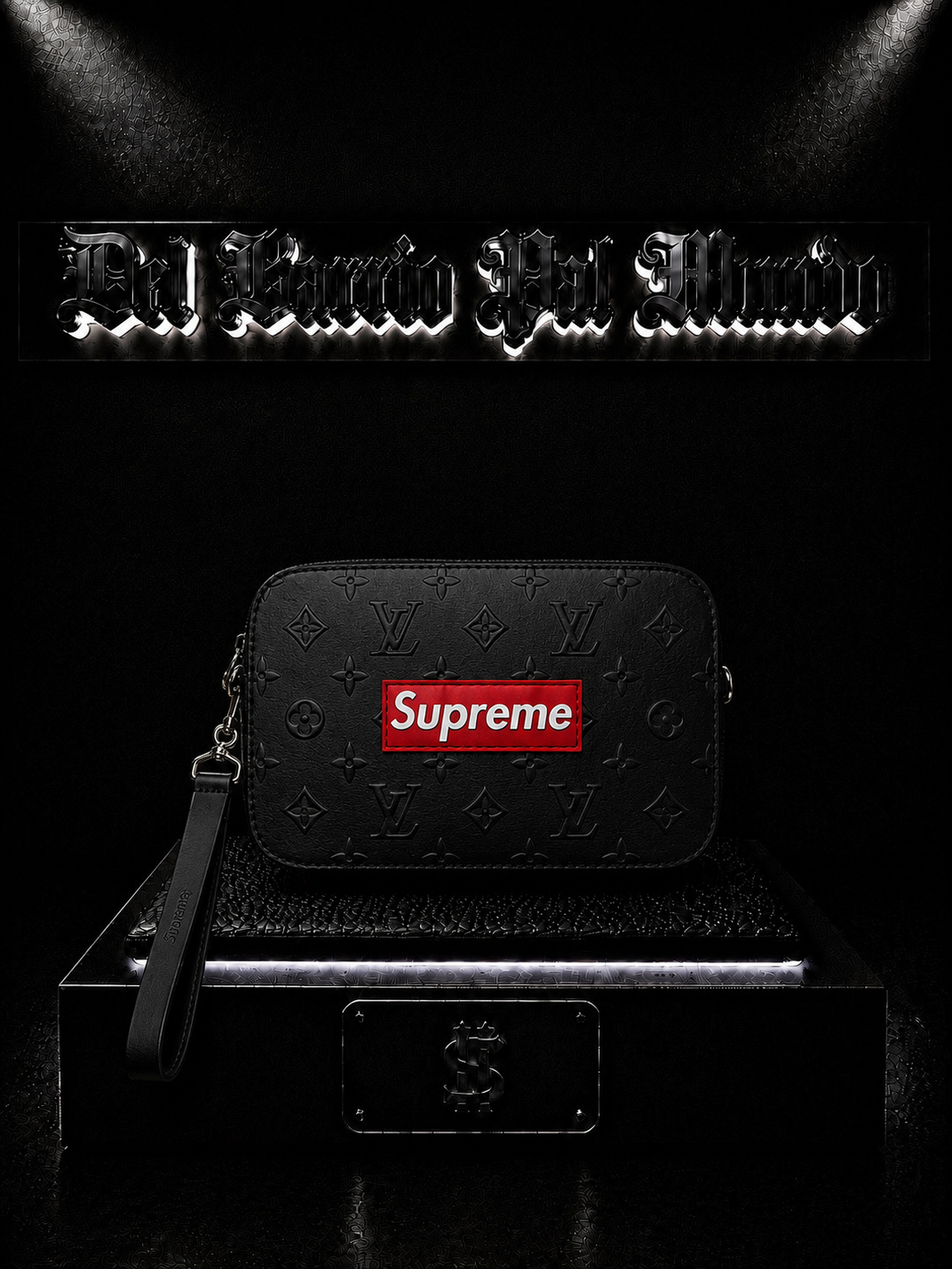 CARRIELES SPRM X LV COLOR/NEGRO DETALLE/LOGO ROJO/RELIEVE