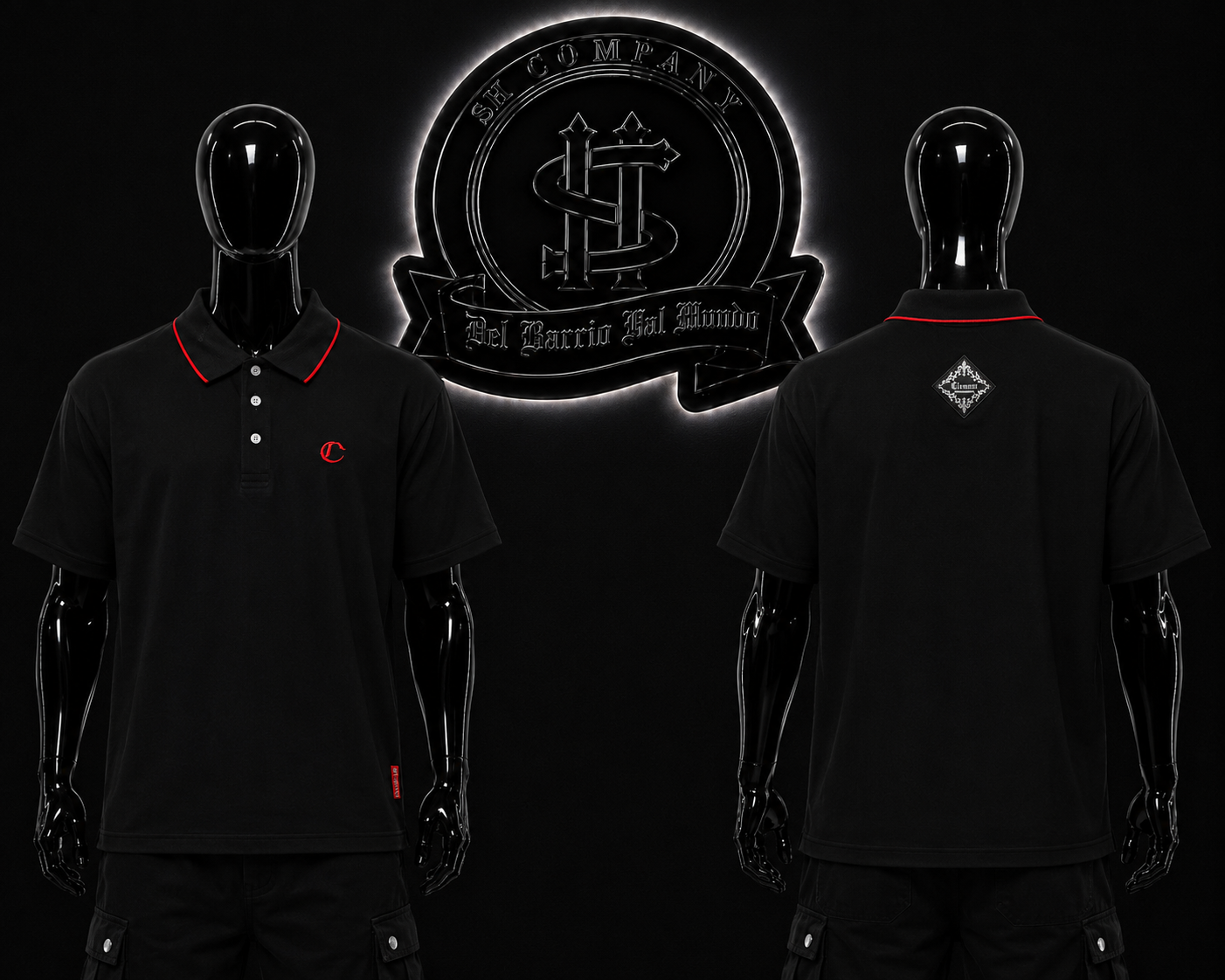 CAMIBUSO POLO CLMNT COLOR/NEGRO