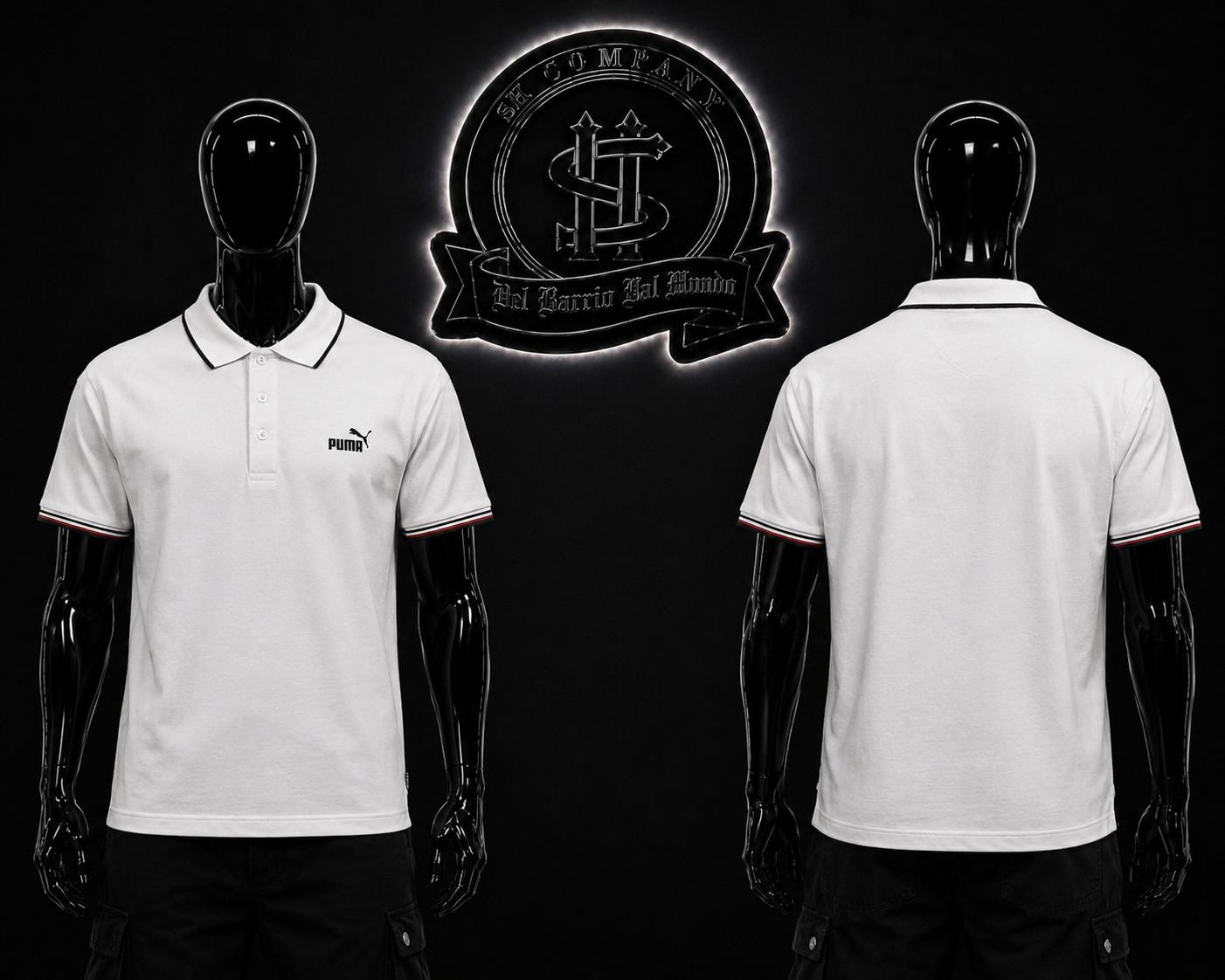 CAMIBUSO POLO PM COLOR/BLANCO