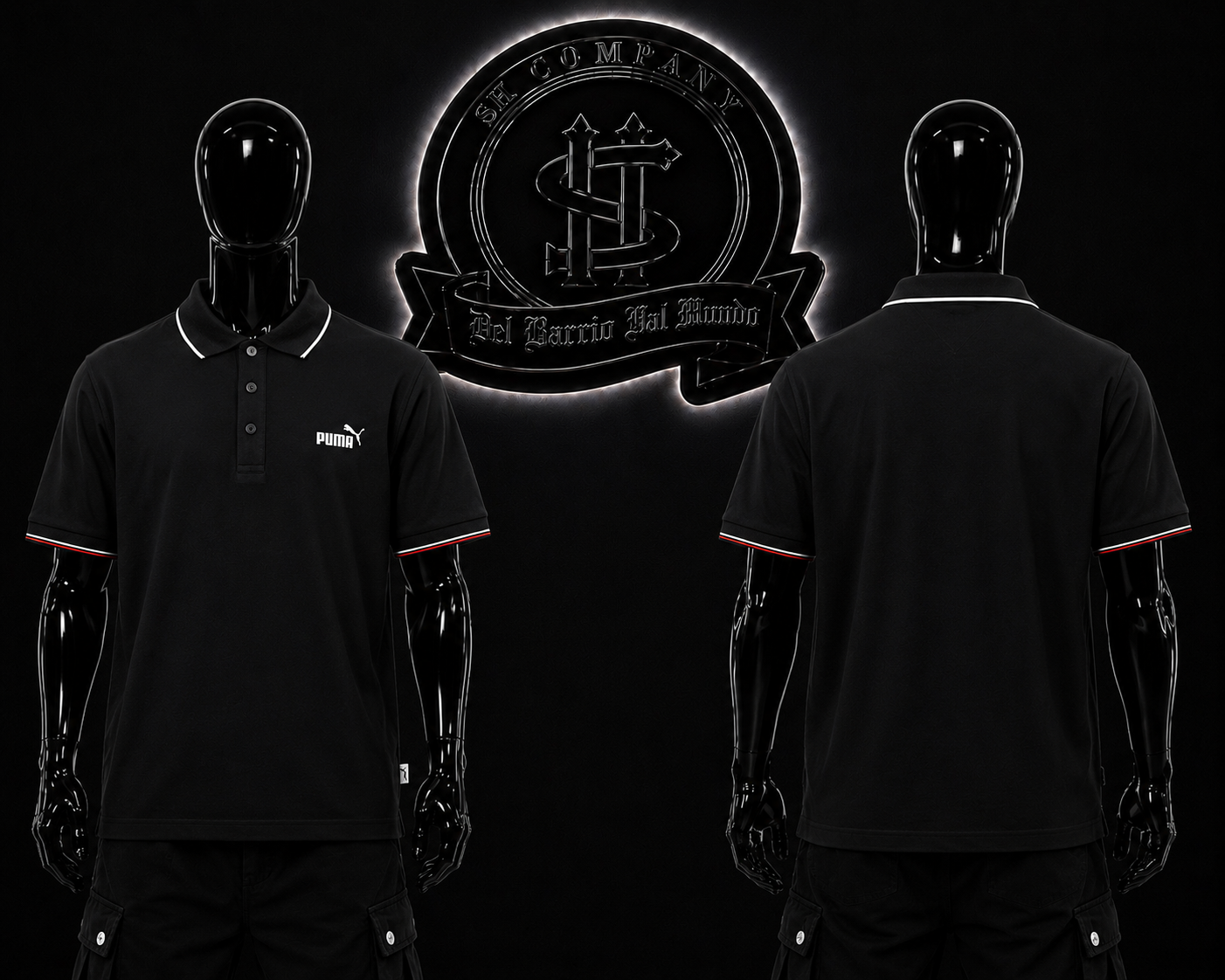 CAMIBUSO POLO PM COLOR/NEGRO