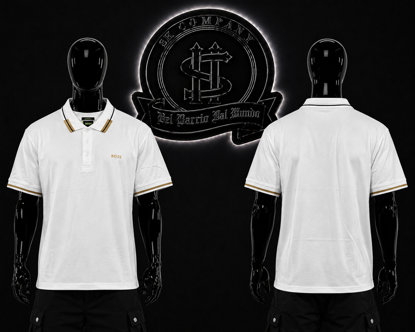 CAMIBUSO POLO HG COLOR/BLANCO