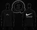 CAMISETA NK COLOR/NEGRO DETALLES/ESTAMPADO/ESPALDA/LOGO/ADELANTE/GRAFICO