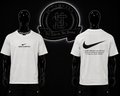 CAMISETA NK COLOR/BLANCO DETALLES/ESTAMPADO/ESPALDA/LOGO/ADELANTE/GRAFICO