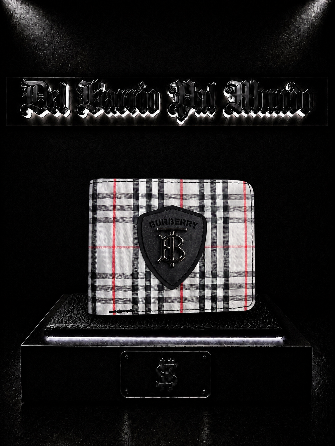 BILLETERA BB MULTICOLOR/PLACA