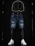 JEANS MOCHO COLOR/AZUL DETALLE/DEGRADADO/PINTURA BLANCA