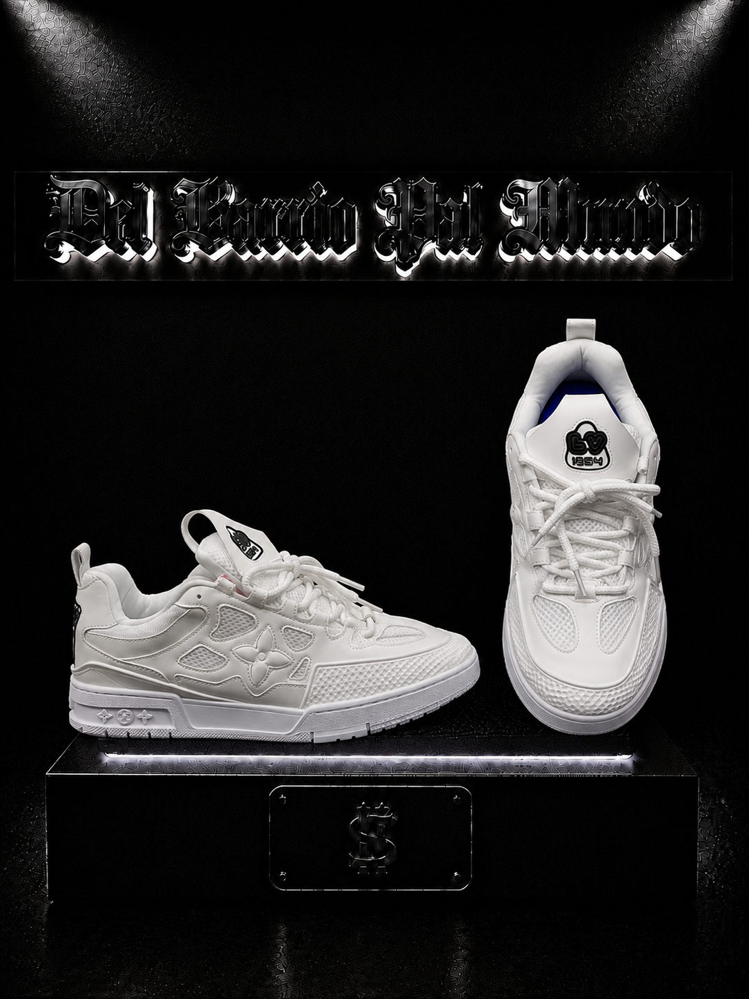 ZAPATILLAS LV SK COLOR/BLANCO SUELA/BLANCA