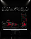 ZAPATILLAS CLMNT COLOR/NEGRO SUELA/NEGRA/DETALLES/MARCADOS EN ROJO