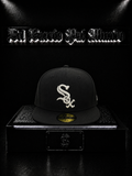 NEW ERA 59FIFTY CHICAGO WHITE SOX COLOR/NEGRA DETALLE/LOGO/BORDADO/BLANCO